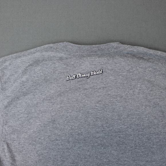 Disney Mickey Mouse Graphic T Shirt Mens Medium Gray Cotton Tee - Picture 4 of 7